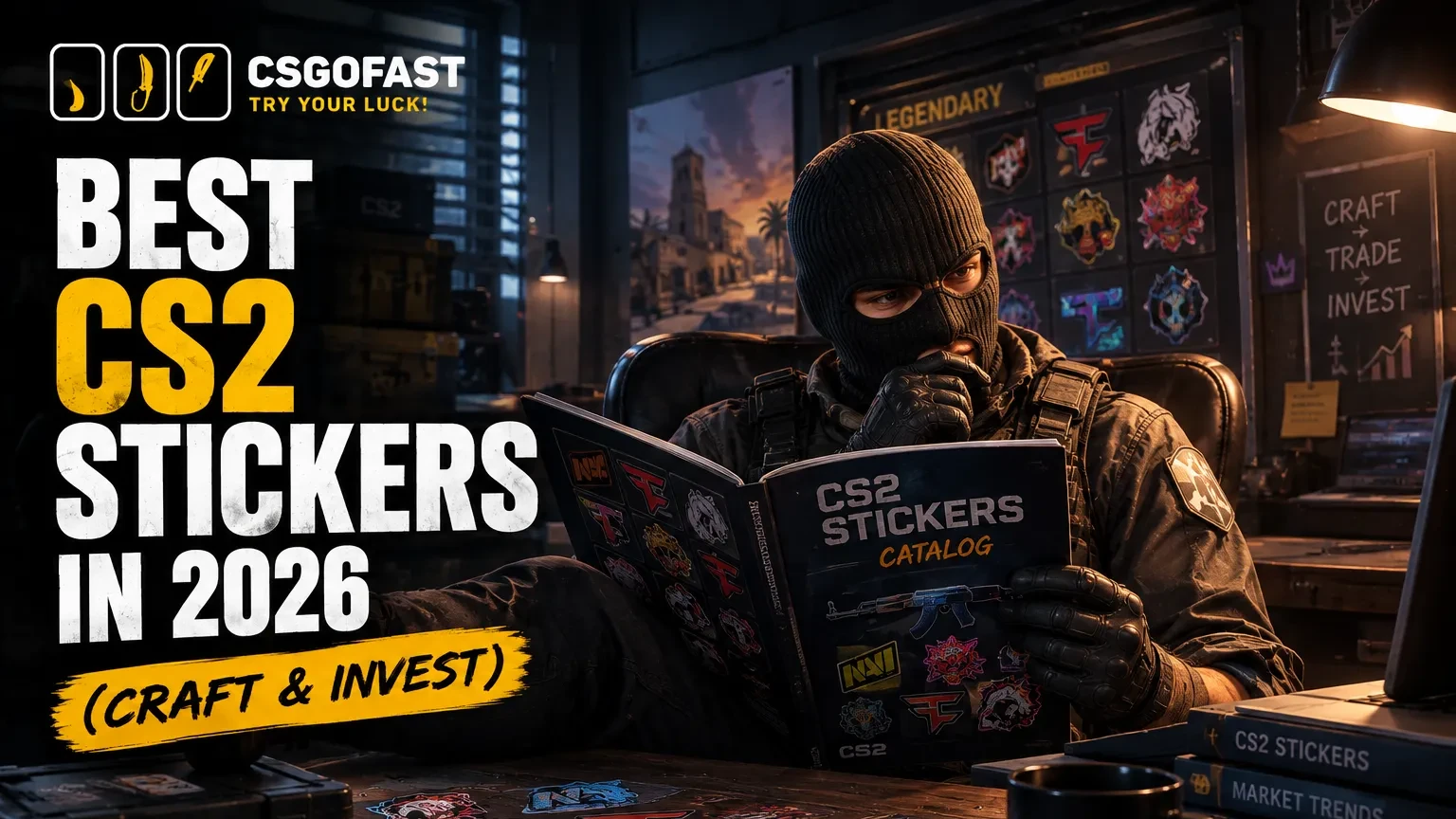 Best CS2 Stickers in 2026 (Craft & Invest)